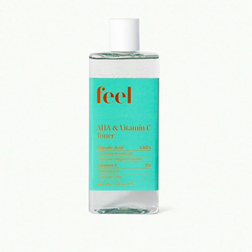 Feel‎ AHA & Vitamin C Toner 3.85% Glycolic Acid